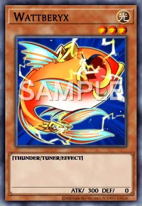 Wattberyx, Yu-Gi-Oh! card, LIGHT