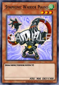 Symphonic Warrior Piaano, Yu-Gi-Oh! card, WIND