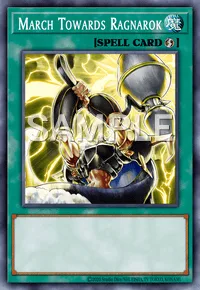 March Towards Ragnarok, Yu-Gi-Oh! card, SPELL