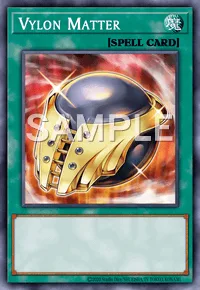 Vylon Matter, Yu-Gi-Oh! card, SPELL