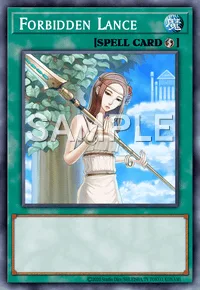 Forbidden Lance, Yu-Gi-Oh! card, SPELL