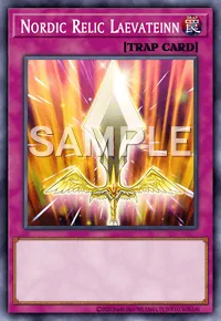 Nordic Relic Laevateinn, Yu-Gi-Oh! card, TRAP