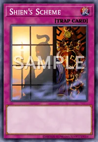 Shien's Scheme, Yu-Gi-Oh! card, TRAP