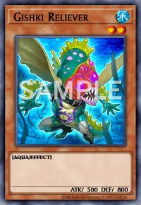Gishki Reliever, Yu-Gi-Oh! card, WATER