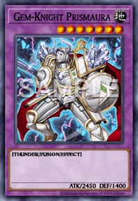 Gem-Knight Prismaura, Yu-Gi-Oh! card, EARTH