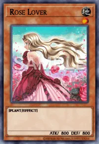Rose Lover, Yu-Gi-Oh! card, EARTH