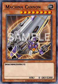 Machina Cannon, Yu-Gi-Oh! card, EARTH