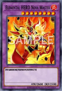 Elemental HERO Nova Master, Yu-Gi-Oh! card, FIRE