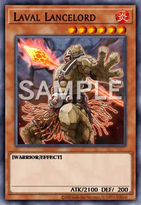 Laval Lancelord, Yu-Gi-Oh! card, FIRE