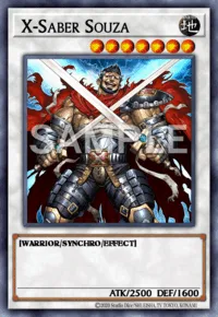 X-Saber Souza, Yu-Gi-Oh! card, EARTH