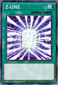 Z-ONE, Yu-Gi-Oh! card, SPELL