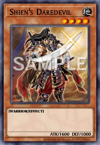 Shien's Daredevil, Yu-Gi-Oh! card, EARTH