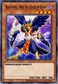 Blackwing - Kris the Crack of Dawn, Yu-Gi-Oh! card, DARK
