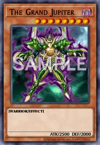 The Grand Jupiter, Yu-Gi-Oh! card, DARK