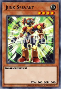 Junk Servant, Yu-Gi-Oh! card, EARTH