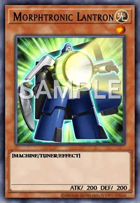 Morphtronic Lantron, Yu-Gi-Oh! card, LIGHT