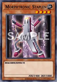 Morphtronic Staplen, Yu-Gi-Oh! card, EARTH