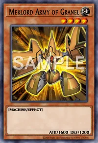 Meklord Army of Granel, Yu-Gi-Oh! card, EARTH
