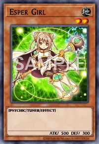 Esper Girl, Yu-Gi-Oh! card, EARTH