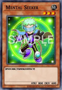 Mental Seeker, Yu-Gi-Oh! card, EARTH