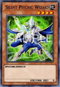Silent Psychic Wizard, Yu-Gi-Oh! card, EARTH