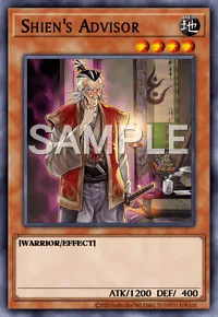 Shien's Advisor, Yu-Gi-Oh! card, EARTH