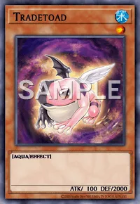 Tradetoad, Yu-Gi-Oh! card, WATER