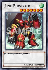 Junk Berserker, Yu-Gi-Oh! card, WIND