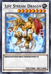Life Stream Dragon, Yu-Gi-Oh! card, EARTH