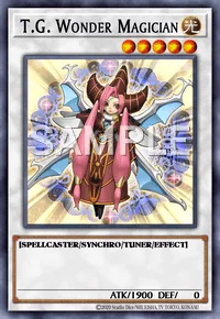 T.G. Wonder Magician, Yu-Gi-Oh! card, LIGHT