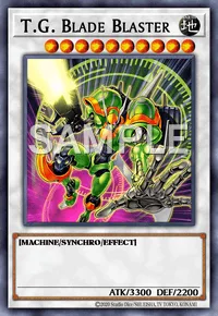T.G. Blade Blaster, Yu-Gi-Oh! card, EARTH