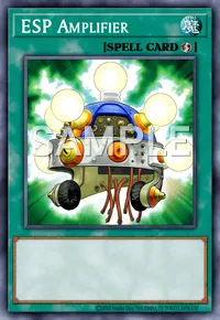 ESP Amplifier, Yu-Gi-Oh! card, SPELL