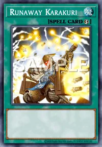 Runaway Karakuri, Yu-Gi-Oh! card, SPELL