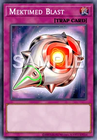 Mektimed Blast, Yu-Gi-Oh! card, TRAP