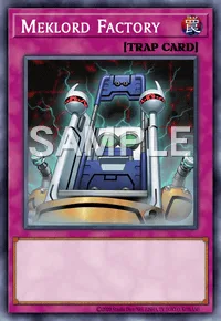 Meklord Factory, Yu-Gi-Oh! card, TRAP