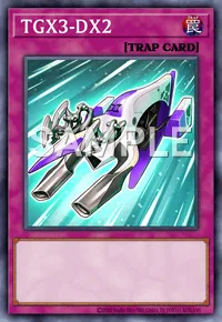 TGX3-DX2, Yu-Gi-Oh! card, TRAP