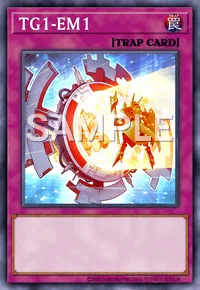 TG1-EM1, Yu-Gi-Oh! card, TRAP