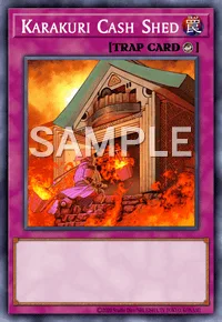 Karakuri Cash Shed, Yu-Gi-Oh! card, TRAP