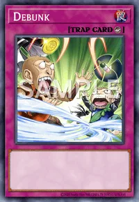 Debunk, Yu-Gi-Oh! card, TRAP