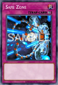 Safe Zone, Yu-Gi-Oh! card, TRAP