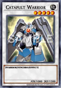 Catapult Warrior, Yu-Gi-Oh! card, EARTH