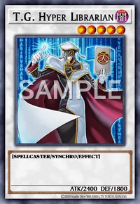 T.G. Hyper Librarian, Yu-Gi-Oh! card, DARK