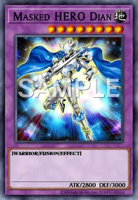 Masked HERO Dian, Yu-Gi-Oh! card, EARTH