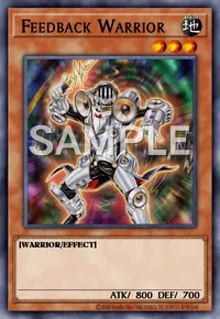 Feedback Warrior, Yu-Gi-Oh! card, EARTH
