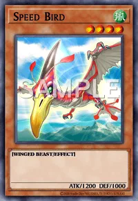 Speed Bird, Yu-Gi-Oh! card, WIND