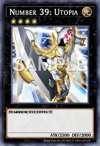 Number 39: Utopia, Yu-Gi-Oh! card, LIGHT