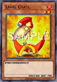 Laval Coatl, Yu-Gi-Oh! card, FIRE