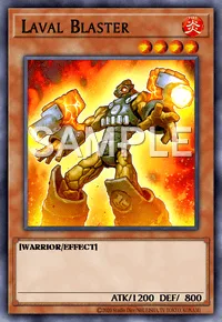 Laval Blaster, Yu-Gi-Oh! card, FIRE