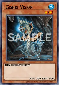 Gishki Vision, Yu-Gi-Oh! card, WATER