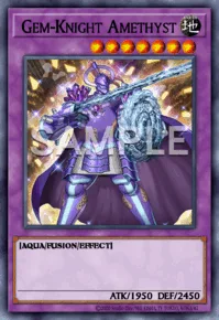 Gem-Knight Amethyst, Yu-Gi-Oh! card, EARTH